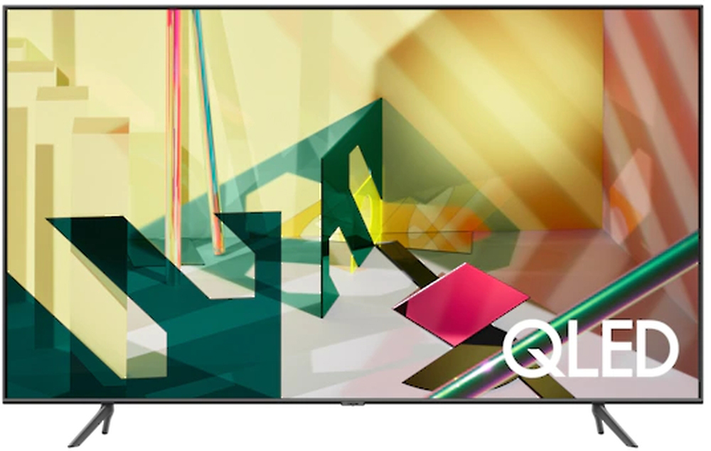 Televizor LED Samsung Smart TV QLED 85Q70TA Seria Q70T 214cm negru 4K UHD HDR