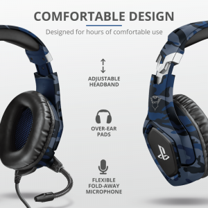 Trust GXT 488 Forze Blue licenta oficiala PS4