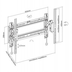 SBOX PLB-6546T 37 - 80 inch