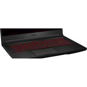 MSI Gaming 15.6'' GF65 Thin 10SER, FHD 144Hz, Procesor Intel® Core™ i5-10300H (8M Cache, up to 4.50 GHz), 8GB DDR4, 512GB SSD, GeForce RTX 2060 6GB, No OS, Black
