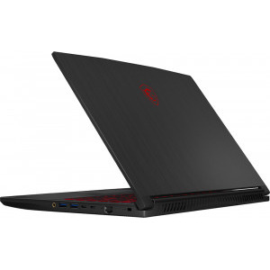 MSI Gaming 15.6'' GF65 Thin 10SER, FHD 144Hz, Procesor Intel® Core™ i5-10300H (8M Cache, up to 4.50 GHz), 8GB DDR4, 512GB SSD, GeForce RTX 2060 6GB, No OS, Black