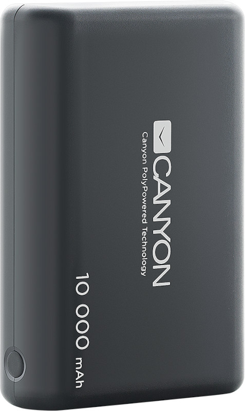 Baterie externa Canyon CNS-CPBP10B, 2x USB, 10000 mAh, 2A, Black