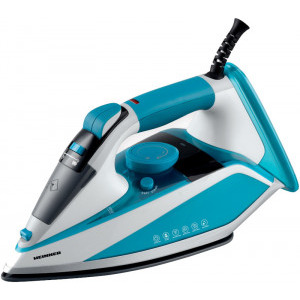 Heinner Fier de calcat EmeraldSteam HSI-2400LGR, 2400W, Alb/Turcoaz