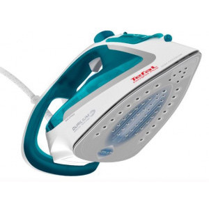 Tefal Fier de calcat EasyGliss Plus FV5718E0, 2500W, 45g/min, Alb/Albastru