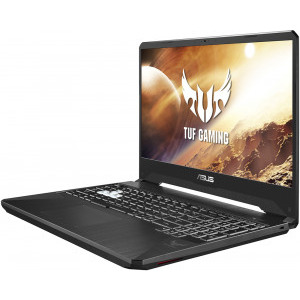 ASUS Gaming 15.6'' TUF FX505GT, FHD, Procesor Intel® Core™ i5-9300H (8M Cache, up to 4.10 GHz), 8GB DDR4, 512GB SSD, GeForce GTX 1650 4GB, No OS, Black