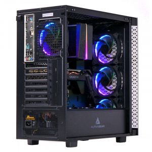Gaming [AlphaGear] Aeris, Intel i5 11400F 2.6GHz, 16GB DDR4, 1TB SSD, RTX 2060 6GB GDDR6, Iluminare RGB