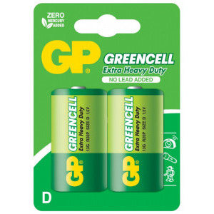 GP Batteries GREENCELL D (R20) 2buc