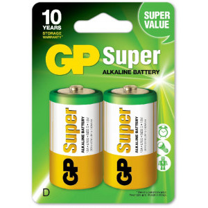 GP Batteries Super Alkaline D (LR20) 2buc