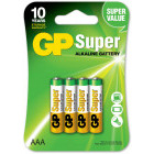 GP Batteries Super Alkaline AAA (LR03) 4buc