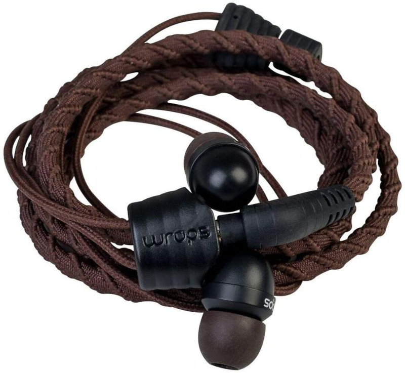 Casti in-ear wraps Classic Brown