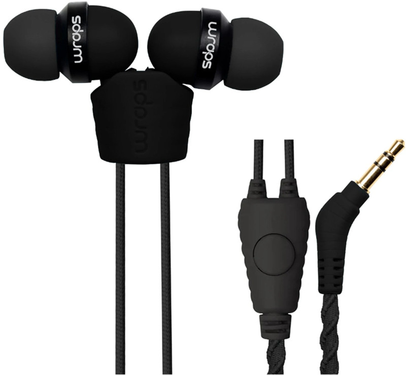 Casti in-ear wraps Talk Coal