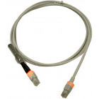 Cablu retea Schrack CAT6a Patch Cable S/FTP cu LED 20m gri