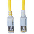 Cablu retea Schrack CAT6a Patch Cable S/FTP cu LED 2m galben