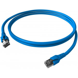 Schrack CAT6a Patch Cable S/FTP 2m albastru