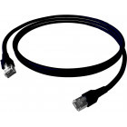 Cablu retea Schrack CAT6a Patch Cable S/FTP 3m negru