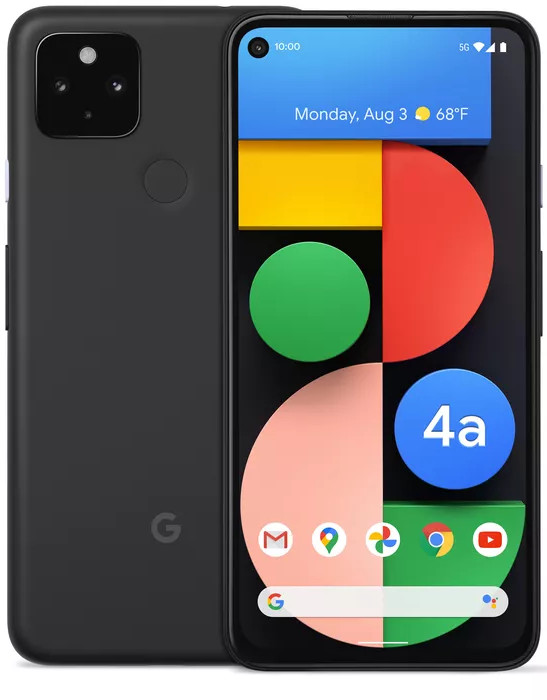 Smartphone Google Pixel 4a, 5G Edition, Octa Core, 128GB, 6GB RAM, Single SIM, Tri-Camera, Black