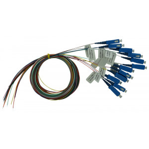 Schrack Pigtail SC, 9/125µm OS2, 2m, PREMIUM clasa B, 12buc