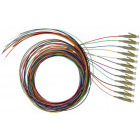 Cablu retea Schrack Pigtail ST, 50/125µm OM4, 2m, PREMIUM clasa B, 12buc