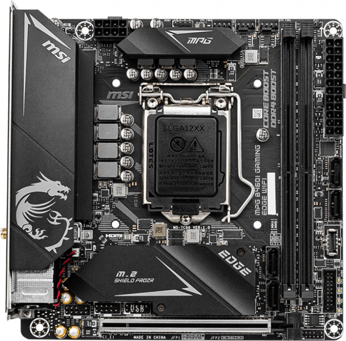Placa de baza MSI MPG B460I GAMING EDGE WIFI