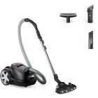 Aspirator Philips Seria 8000 XD8122/10, cu sac, 900W, 4L, Negru