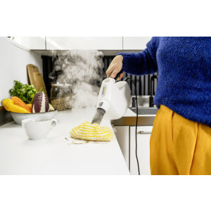 Karcher SC 1 Multi, de curatat cu abur, 1300W, Alb/Negru