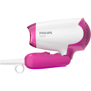 Philips SalonDry Compact BHD003/00, 1400W, Alb/Roz