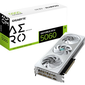 GIGABYTE GeForce RTX 5060 AERO OC 8GB GDDR7 128-bit DLSS 4.0