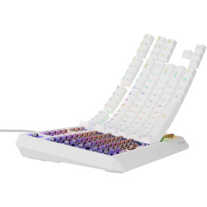Genesis THOR 230 TKL RGB White Outemu Brown Switch Mecanica