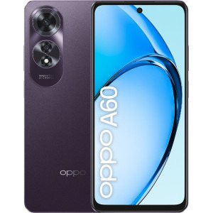 Smartphone Oppo A60, 256GB, 8GB RAM, Dual SIM, 4G, Tri-Camare, Midnight Purple