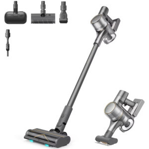 Dreame R20 Aqua, vertical cu mop, 570W, 0.6L, Gri
