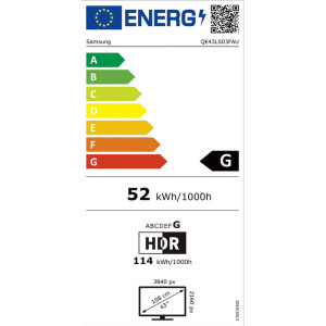 Samsung Smart TV The Frame QLED QE43LS03F Seria LS03F 108cm negru 4K UHD HDR