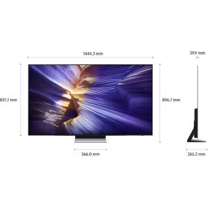 Samsung Smart TV OLED QE65S90F Seria S90F 163cm negru 4K UHD HDR