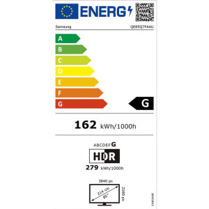Samsung Smart TV QLED QE85Q7F Seria Q7F 214cm negru 4K UHD HDR