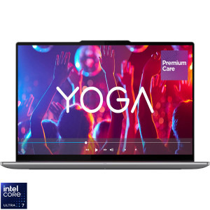 Laptop Lenovo 16 Yoga Pro 9 16IAH10, 2.8K OLED 120Hz, Procesor Intel® Core™ Ultra 7 255H (24M Cache, up to 5.10 GHz), 32GB LPDDR5X, 1TB SSD, GeForce RTX 5060 8GB, Win 11 Pro, Luna Grey, 3Yr Onsite Premium Care