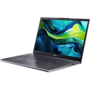 Acer 15.6'' Aspire 15 A15-51M, FHD IPS, Procesor Intel® Core™ i9-13900H (24M Cache, up to 5.40 GHz), 32GB LPDDR5, 1TB SSD, Intel Iris Xe, No OS, Steel Gray