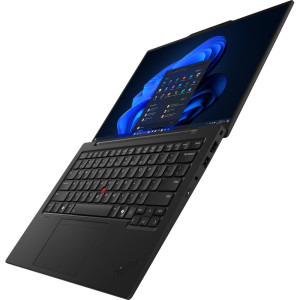 Lenovo 14'' ThinkPad X1 Carbon Gen 13 Aura Edition, 2.8K OLED 120Hz VRR, Procesor Intel® Core™ Ultra 7 258V (12M Cache, up to 4.80 GHz), 32GB LPDDR5X, 512GB SSD, Intel Arc 140V, Win 11 Pro, Black, Paint