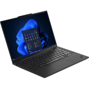 Lenovo 14'' ThinkPad X1 Carbon Gen 13 Aura Edition, WUXGA IPS Touch, Procesor Intel® Core™ Ultra 7 258V (12M Cache, up to 4.80 GHz), 32GB LPDDR5X, 512GB SSD, Intel Arc 140V, Win 11 Pro, Black, Paint