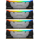 Memorie Kingston FURY Renegade Black RGB 32GB DDR4 3200MHz CL16 Quad Channel Kit