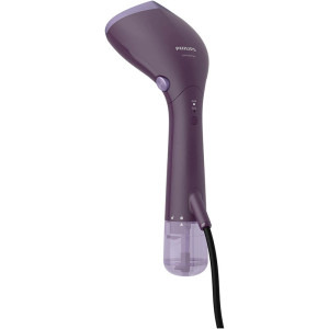 Philips Aparat de calcat vertical portabil STH7050/30 Seria 7000, 1500W, debit abur 28 g/min, Talpa OptimalTEMP, cap reglabil, Violet