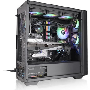 Thermaltake Divider 370 TG RGB black
