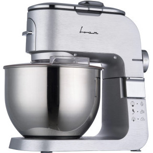 Fram Mixer cu bol, Mixer planetar FPM-K1500M, 1500W, 6L, Argintiu