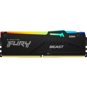 Memorie Kingston FURY Beast RGB 32GB DDR5 6000MHz CL36 - PC Garage