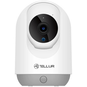 Tellur WiFi Smart, 3MP, UltraHD, Autotracking, PTZ, Alb