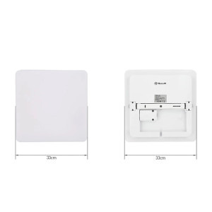 Tellur Plafoniera WiFi Smart RGB, 24W, Patrata, Alb