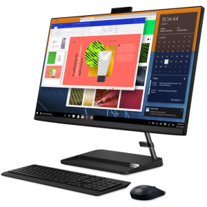 Lenovo IdeaCentre 3 27ALC6, 27 inch FHD IPS, Ryzen 5 7530U 2.0GHz, 8GB RAM, 512GB SSD, Radeon Graphics, Camera Web, no OS