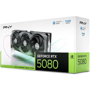 PNY GeForce RTX 5080 Triple Fan 16GB GDDR7 256-bit DLSS 4.0