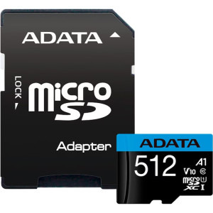 ADATA MicroSDXC Clasa 10 UHS-I U1 512GB + Adapter SD