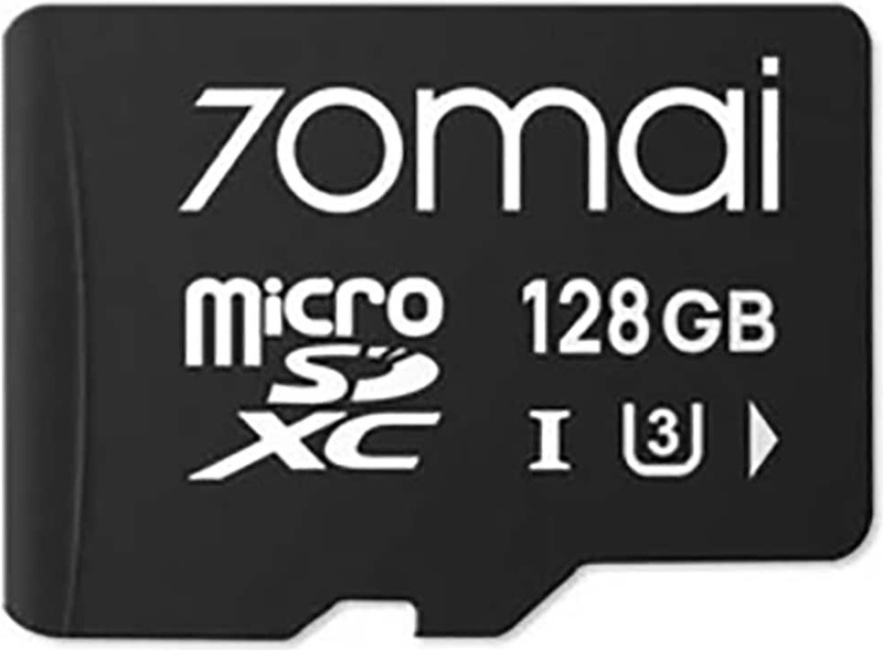 Card memorie 70mai Micro SDXC, 128GB, Clasa 10, UHS-I U3, Black