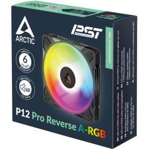 ARCTIC AC P12 Pro Reverse 120mm ARGB Black