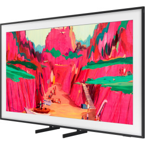 Samsung Smart TV The Frame Pro Neo QLED QE75LS03FW Seria LS03FW 189cm negru 4K UHD HDR